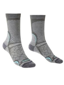 Bridgedale HIKE Ultra Light Coolmax Ladies Socks Grey